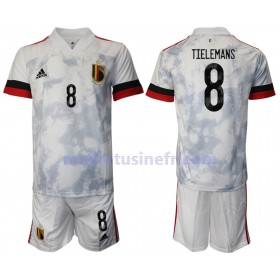 Maillot de Foot Belgique Youri Tielemans 8 Extérieur UEFA EURO 2020 - Enfant